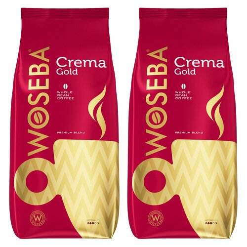 Kawa ziarnista WOSEBA Crema Gold Arabica Robusta 2 x 0.5 kg