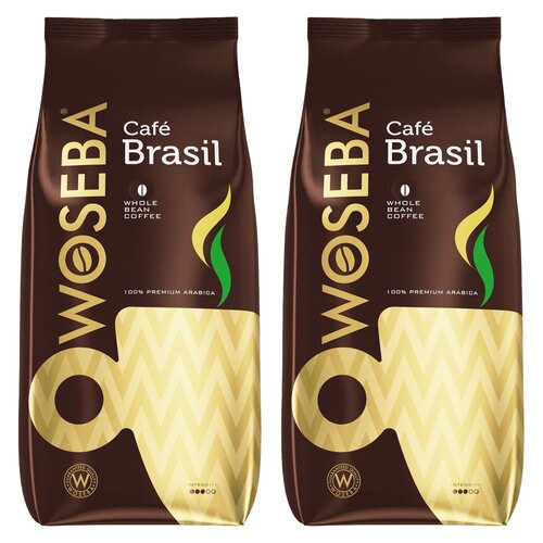 Kawa ziarnista WOSEBA Cafe Brasil Arabica 2 x 0.5 kg