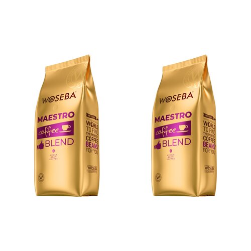 Kawa ziarnista WOSEBA Maestro 2 x 1 kg
