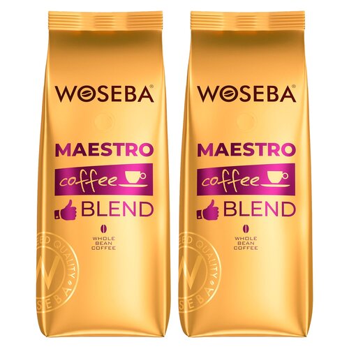 Kawa ziarnista WOSEBA Maestro 2 x 0.5 kg