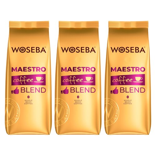 Kawa ziarnista WOSEBA Maestro 3 x 0.5 kg