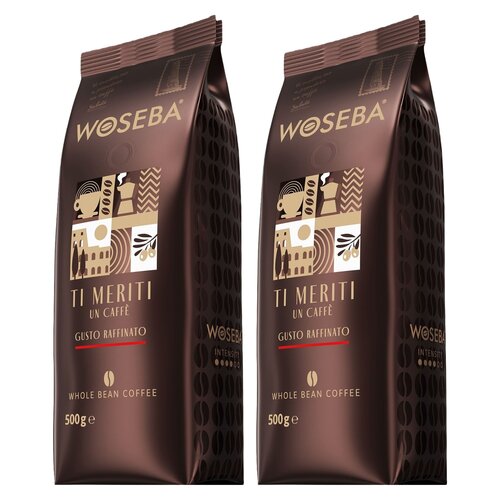 Kawa ziarnista WOSEBA Ti Meriti Un Caffè Gusto Raffinato 2 x 0.5 kg