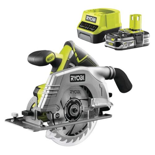 Pilarka tarczowa RYOBI R18CS-0 + Akumulator RYOBI RC18120-125 2.5Ah 18V + Ładowarka