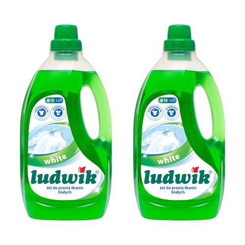 Żel do prania LUDWIK White 2 x 1500 ml