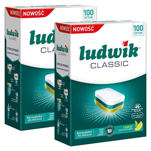 Tabletki do zmywarek LUDWIK Classic - 200 szt.