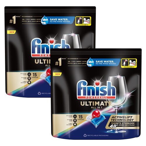 Kapsułki do zmywarek FINISH Powerball Ultimate All in 1 Fresh - 30 szt.