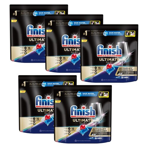 Kapsułki do zmywarek FINISH Powerball Ultimate All in 1 Fresh - 75 szt.