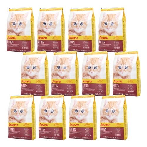 Karma dla kota JOSERA Kitten Drób z łososiem 12 x 2 kg
