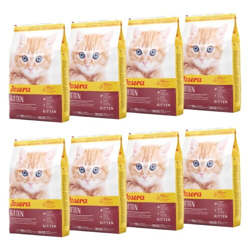 Karma dla kota JOSERA Kitten Drób z łososiem 8 x 400 g