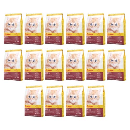 Karma dla kota JOSERA Kitten Drób z łososiem 16 x 400 g