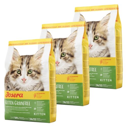 Karma dla kota JOSERA Kitten Grainfree Drób 3 x 2 kg