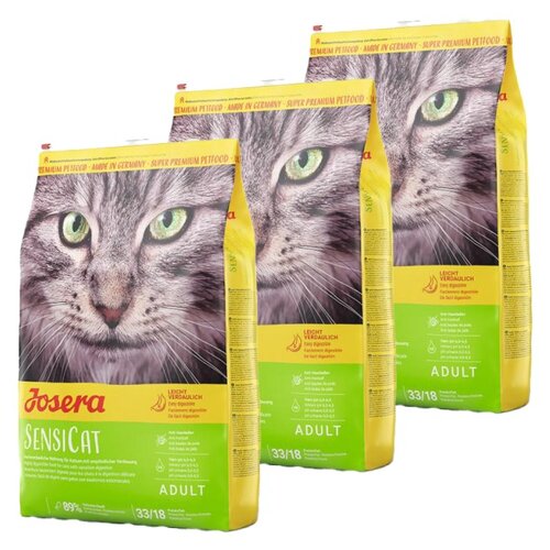 Karma dla kota JOSERA SensiCat Drób 3 x 2 kg