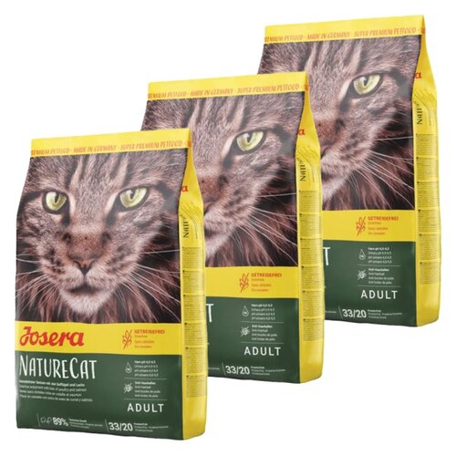 Karma dla kota JOSERA NatureCat Drób z łososiem 3 x 2 kg
