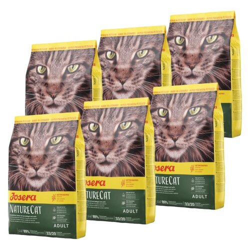 Karma dla kota JOSERA NatureCat Drób z łososiem 6 x 2 kg