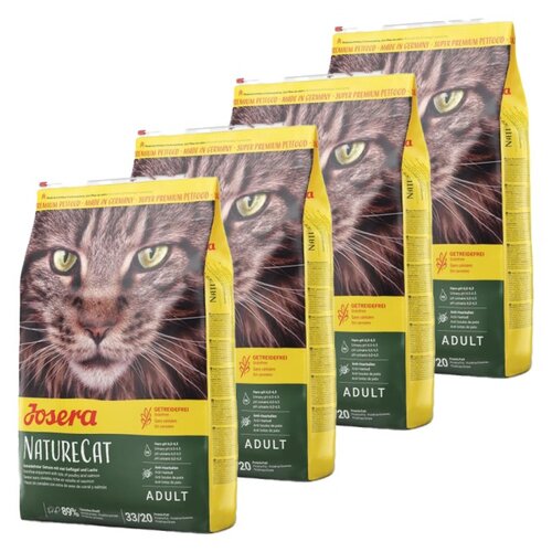 Karma dla kota JOSERA NatureCat Drób z łososiem 4 x 400g