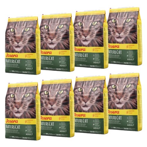Karma dla kota JOSERA NatureCat Drób z łososiem 8 x 400g