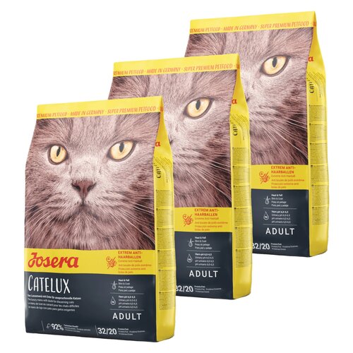 Karma dla kota JOSERA Catelux Kaczka z ziemniakami 3 x 2 kg