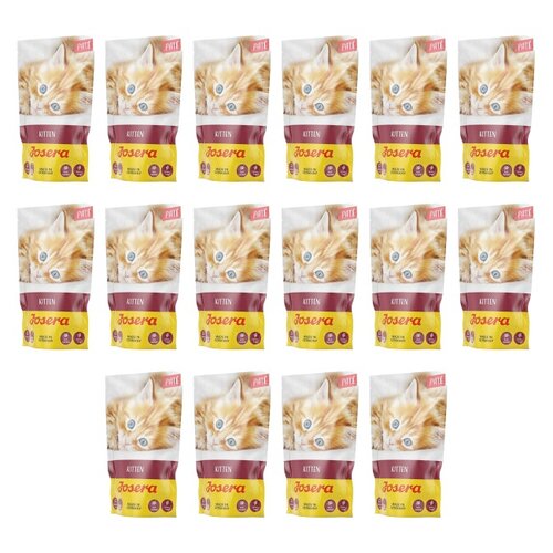 Karma dla kota JOSERA Paté Kitten Kurczak 16 x 85 g