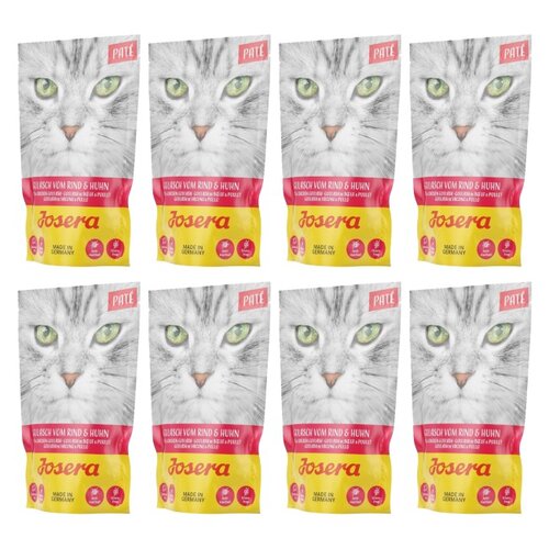 Karma dla kota JOSERA Paté Kurczak z wołowiną 8 x 85 g