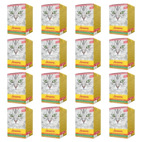 Karma dla kota JOSERA Multipack Pate Mix Kurczak i indyk 96 x 85 g