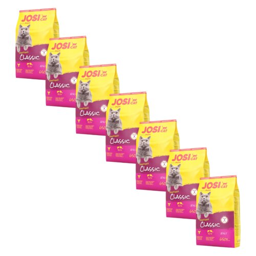 Karma dla kota JOSICAT Sterilised Classic Drób 7 x 650 g