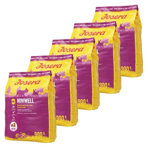 Karma dla psa JOSERA Miniwell Drób 5 x 900 g