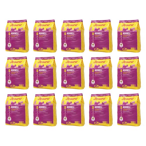 Karma dla psa JOSERA Miniwell Drób 15 x 900 g