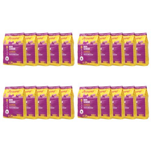 Karma dla psa JOSERA Mini Senior Łosoś 20 x 900 g