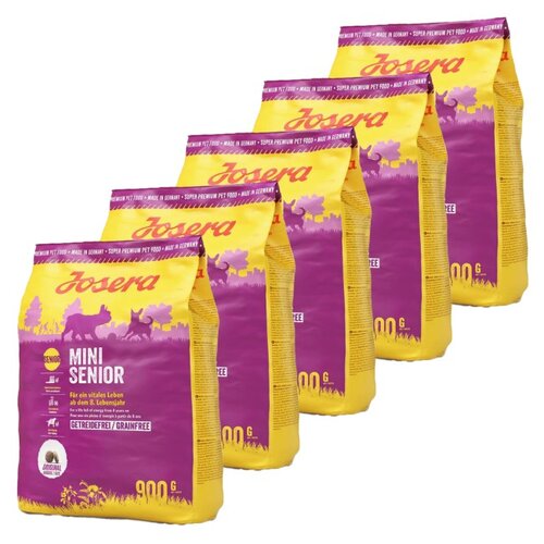 Karma dla psa JOSERA Mini Senior Łosoś 5 x 900 g