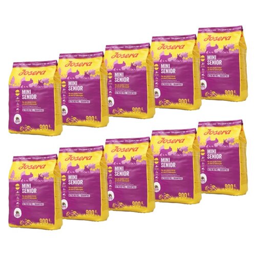 Karma dla psa JOSERA Mini Senior Łosoś 10 x 900 g