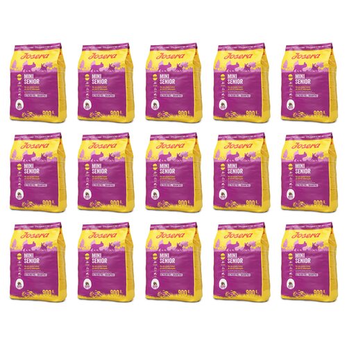 Karma dla psa JOSERA Mini Senior Łosoś 15 x 900 g
