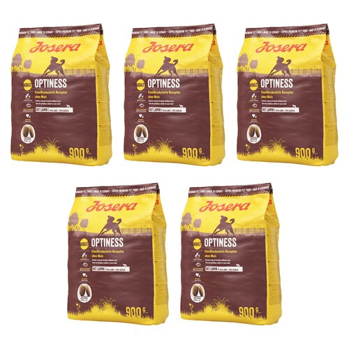 Karma dla psa JOSERA Optiness Jagnięcina z drobiem 5 x 900 g