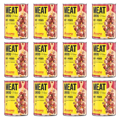 Karma dla psa JOSERA Meat Lovers Menu Wołowina z ziemniakami 12 x 800 g