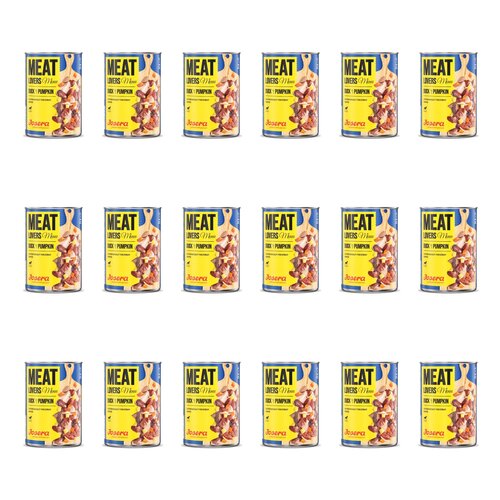 Karma dla psa JOSERA Meat Lovers Menu Kaczka z dynią 18 x 400 g