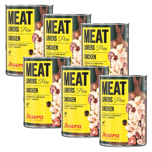 Karma dla psa JOSERA Meat Lovers Pure Kurczak 6 x 400 g