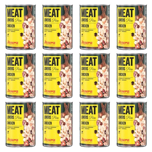 Karma dla psa JOSERA Meat Lovers Pure Kurczak 12 x 800 g