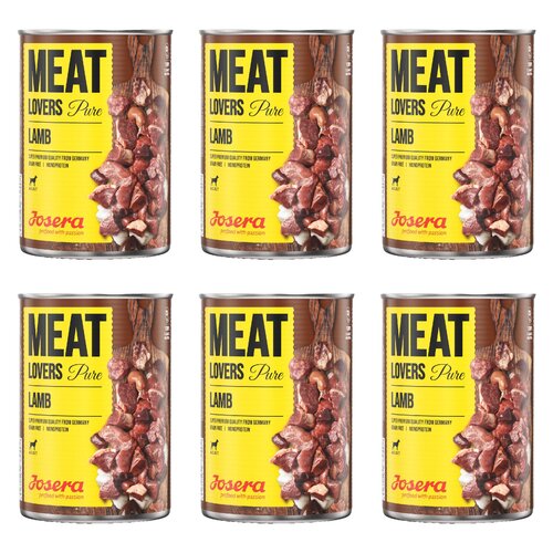 Karma dla psa JOSERA Meat Lovers Pure Jagnięcina 6 x 400 g