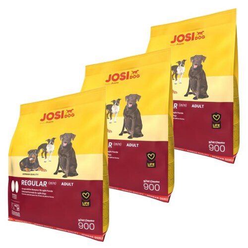 Karma dla psa JOSIDOG Regular Drób 3 x 900 g