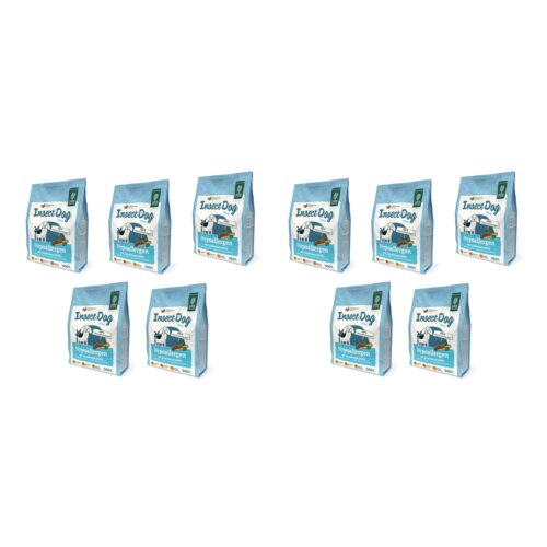 Karma dla psa GREEN PETFOOD InsectDog Hypoallergen Owady 10 x 900 g