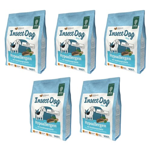 Karma dla psa GREEN PETFOOD InsectDog Hypoallergen Owady 5 x 900 g