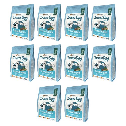 Karma dla psa GREEN PETFOOD InsectDog Hypoallergen Owady 10 x 900 g