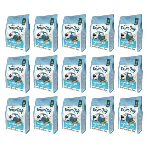 Karma dla psa GREEN PETFOOD InsectDog Hypoallergen Owady 15 x 900 g