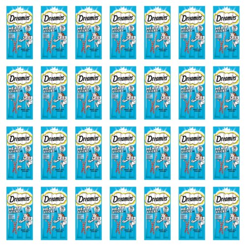 Przysmak dla kota DREAMIES Meaty Sticks z Łososiem 28 x 30 g