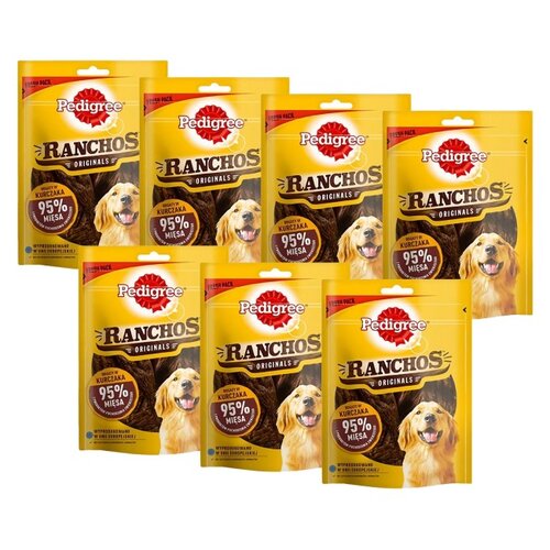 Przysmak dla psa PEDIGREE Ranchos Originals Kurczak 7 x 70 g
