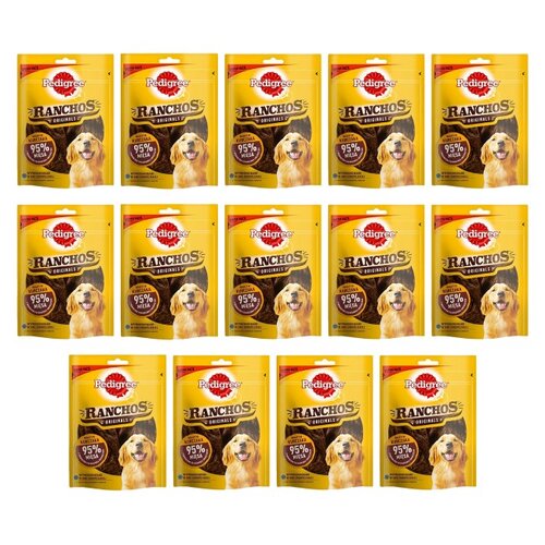 Przysmak dla psa PEDIGREE Ranchos Originals Kurczak 14 x 70 g