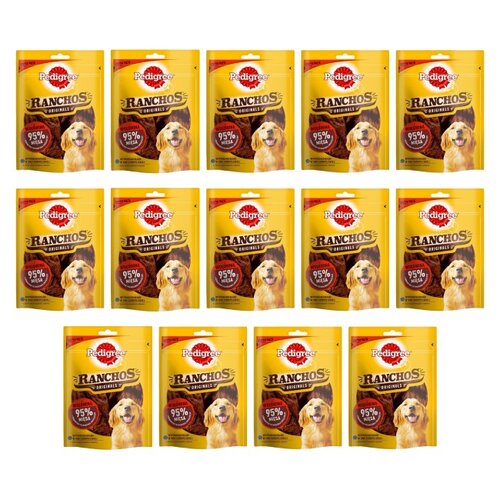 Przysmak dla psa PEDIGREE Ranchos Originals Wołowina 14 x 70 g