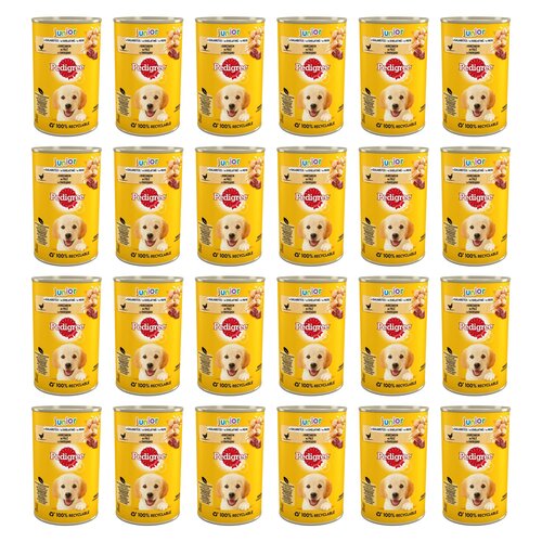 Karma dla psa PEDIGREE Junior Kurczak 24 x 400 g
