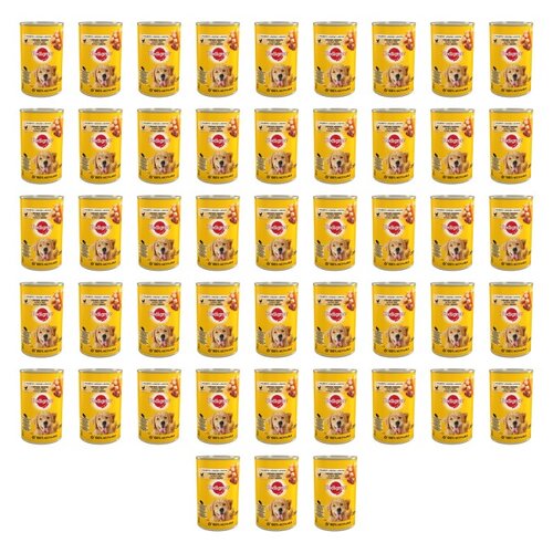 Karma dla psa PEDIGREE Adult Kurczak z marchewką 48 x 400 g