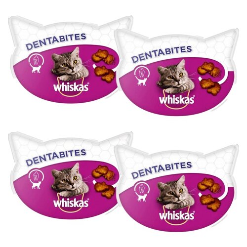 Przysmak dla kota WHISKAS Dentabites z kurczakiem 4 x 40 g