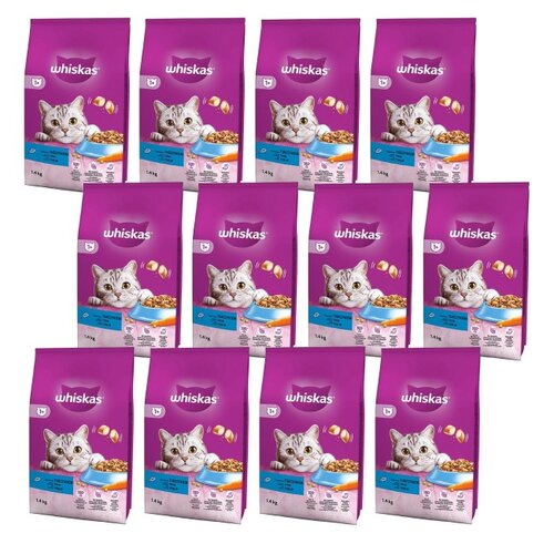Karma dla kota WHISKAS Tuńczyk z warzywami 12 x 1.4 kg